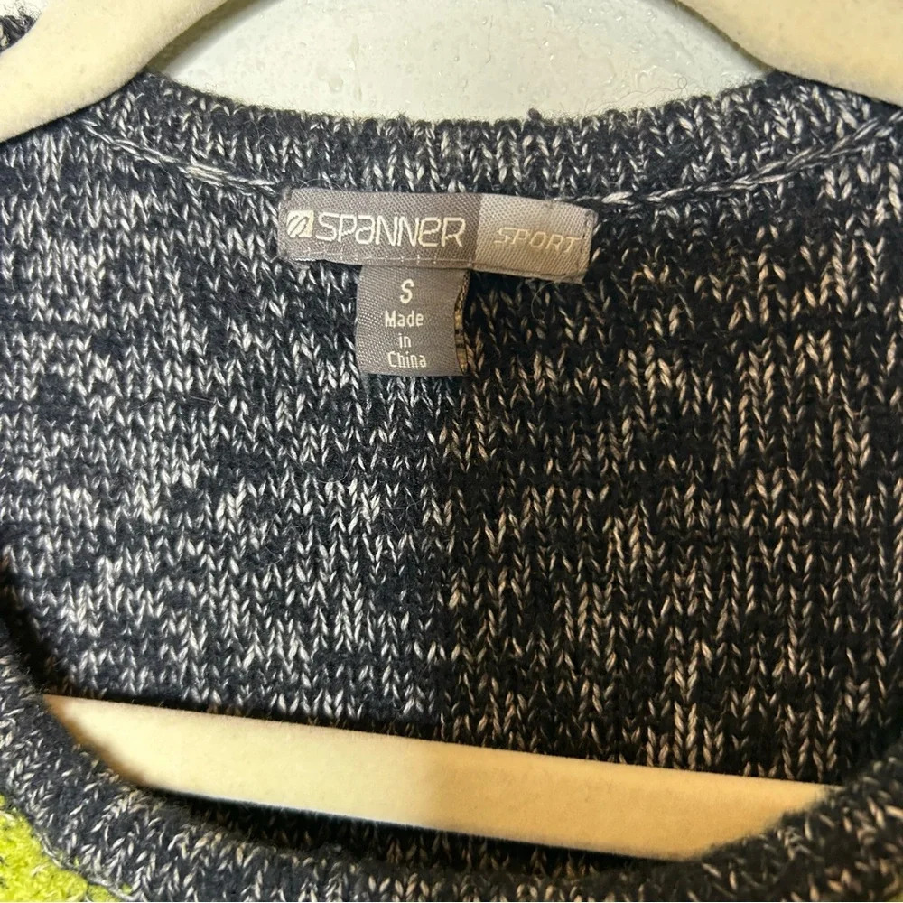 Spanner Sport Cross Front Sweater Size Small - Picture 5 of 7
